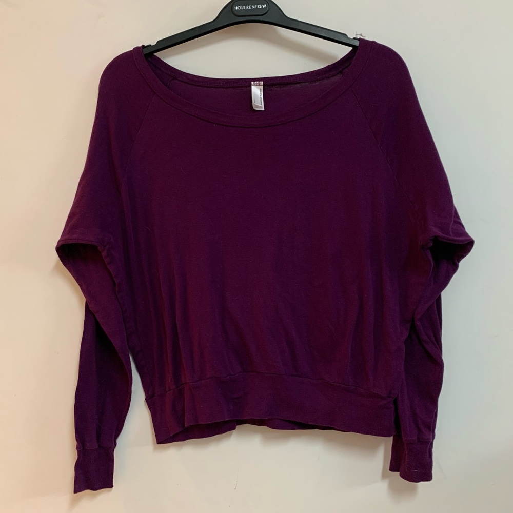 American Apparel Oversized cotton shirt